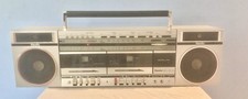 Vintage Randix HG-20S AM/FM Cassette Stereo Boombox Ghetto Blaster WORKS / CLEAN