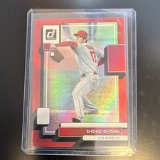 Panini 2022 Donruss - Shohei Ohtani #147 (Holo Red, Variation, Angels)