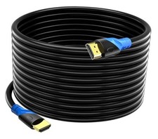 4K HDMI 50 FT Cable (HDMI 2.0,18Gbps) Ultra High Speed Gold Plated 50FT