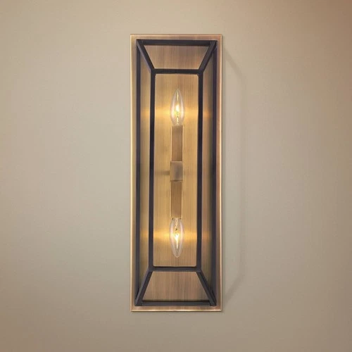 Hinkley Fulton 22 1/2" High Bronze 2-Light Wall Sconce - Picture 1 of 3