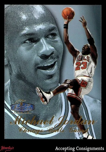 1997-98 Flair Showcase Row 3 #1 Michael Jordan BULLS HOF