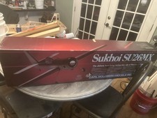 Carl Goldberg Sukhoi SU26MX Aerobatic & 3D RC Airplane Model Kit Red White Black