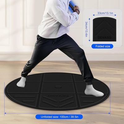 Foldable Anti-Fatigue VR Floor Mat Non Slip Gaming Mat For Meta Quest 3S / Meta 