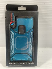 CELZEN For Motorola Moto E 2020 - Metal Aluminum Phone Case-ZY1 Blue