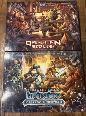 Corvus Belli Infinity Red Veil and Icestorm Bundle - NIB, NEVER OPENED!