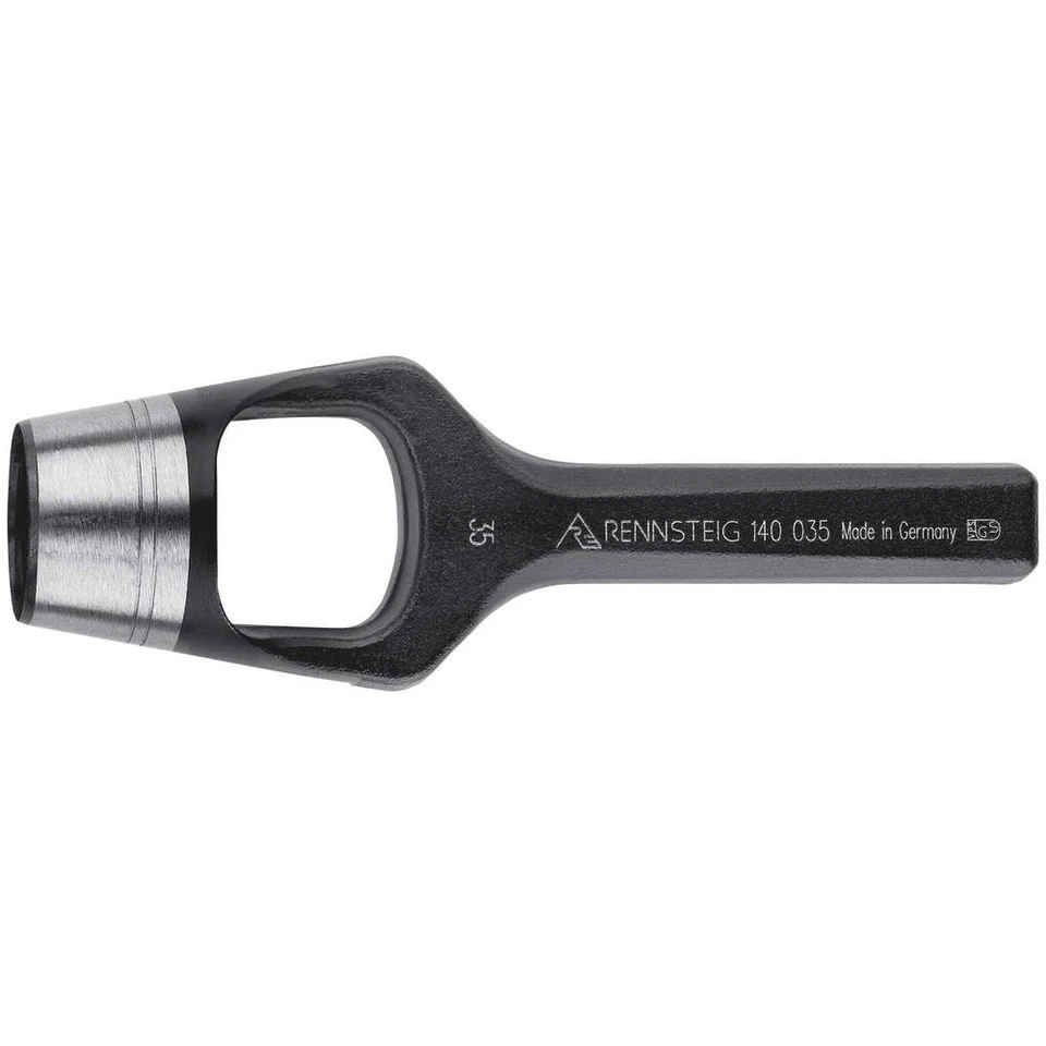 Rennsteig Werkzeuge 140 040 0 Henkellocheisen 40 mm