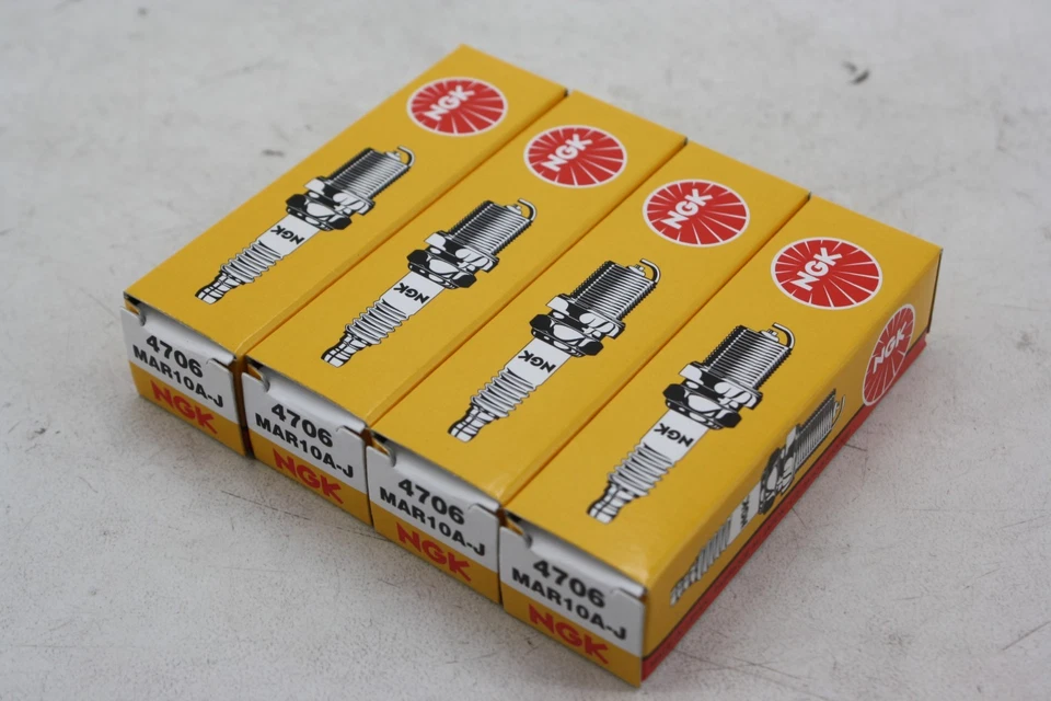 PACK DE 4 BUJÍAS NGK MAR10A-J PARA DUCATI 1098 1198 848 DIAVEL MULTISRADA 1200 Foto 2 de 4