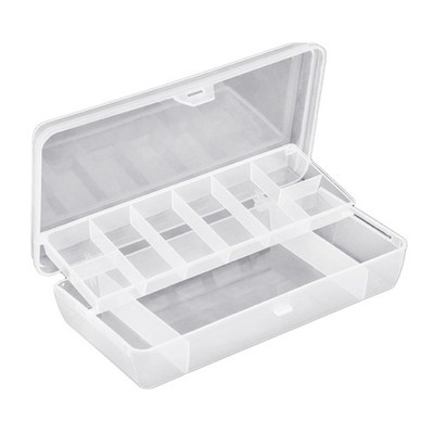 Tool Box with Buckle Two-Sided for Case Organizer Fishing Lure Hardware Tool Box