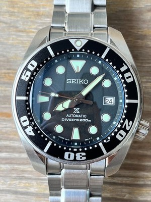 Seiko SBDC031 Prospex Automatic Black Dial 42mm Diver 200M Men's Watch