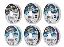 SOFT FLEX Beading Craft Wire Fine,Medium,Heavy  Size 10FT , 30FT  100FT