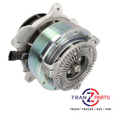 FITS DAF XF, CF EURO 6 WATER PUMP WITH VISCOUS FAN CLUTCH HUB (2013 ONWARDS)
