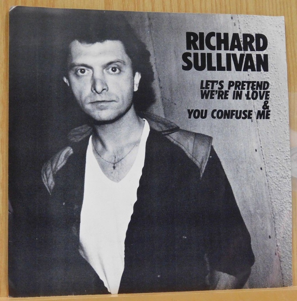 Richard Sullivan 45 wbwslick Lets Pretend We're In Love- Real Gone