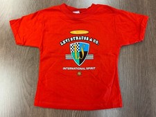VINTAGE LEVI'S LEVIS STRAUSS SPIRIT RED KIDS 5 T SHIRT DEADSTOCK 90S TODDLER TEE