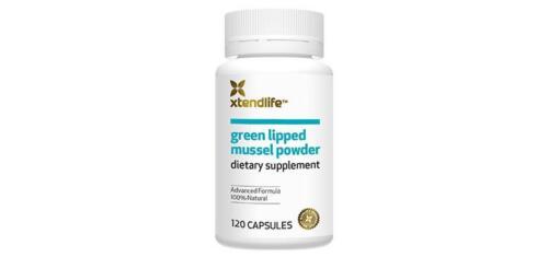 Xtendlife Green Lipped Mussel Powder - Joint Support - 120 Capsules