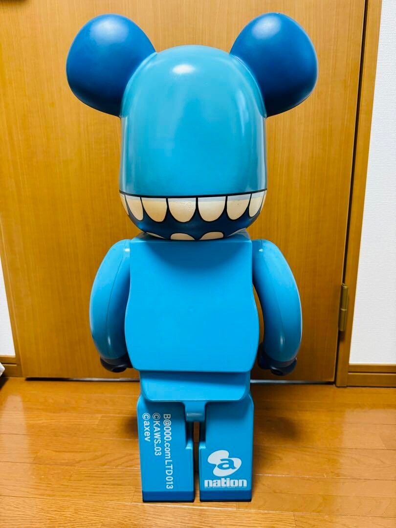 BE@RBRICK 1000% A-Nation KAWS CHOMPERS 3500 Limited Medicom BE@RBRICK 1000% A-Nation KAWS CHOMPERS 3500 Limited Medicom