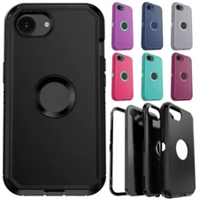For Apple iPhone 16e 16/Pro/Pro Max/Plus Case Heavy Duty Shockproof Phone Cover