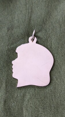 14K GOLD ''MASSIVGOLD'' 1/2 GESICHT ''2,61 GRAMM'' #969... 14K.  J.T.C.