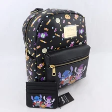 Lilo & Stitch Mini Backpack & Cardholder Vampire Stitch & Angel Halloween Candy