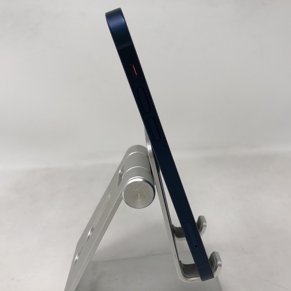 Apple iPhone 12 Blue 128GB AT&T Very Good Condition w/ Cracked Back