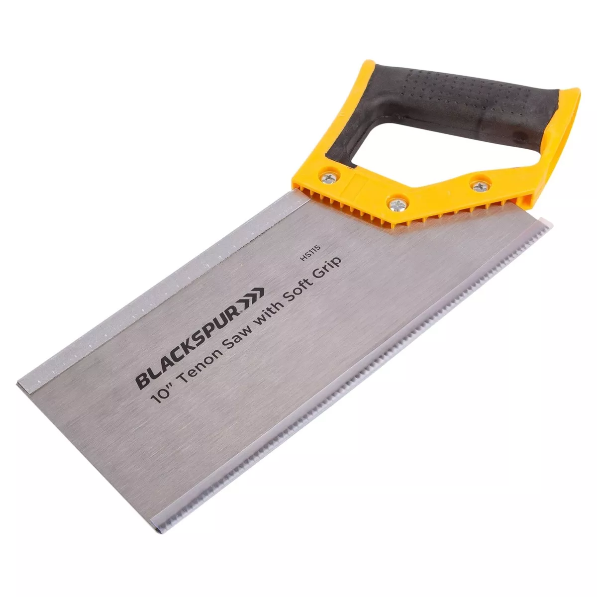 1x Yellow 25.5cm Tenon Saw Fine Tooth Woodworking Wood Block Board Hand Tools