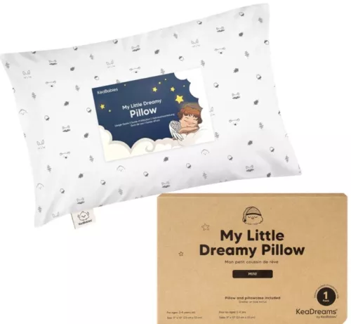 Mini Pillow with Pillowcase - 9x13 My Little Dreamy Mini Pillow, Organic