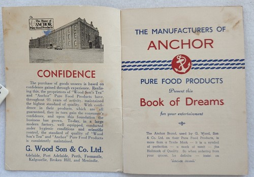 Anchor Book of Dreams, Dream Interpretation, prob 1947 - Picture 2 of 11