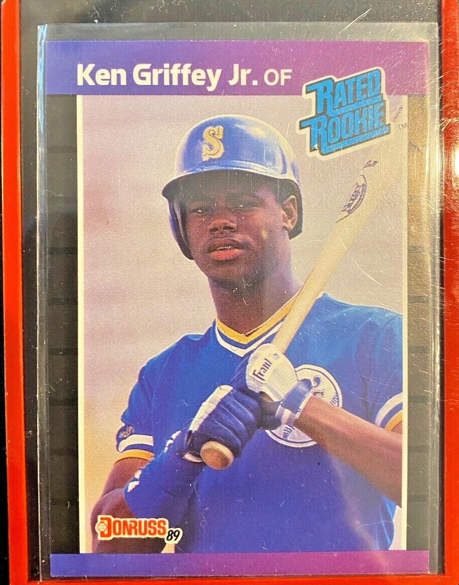 1989 Donruss #33 Ken Griffey Jr. RR RC MARINERS ROOKIE