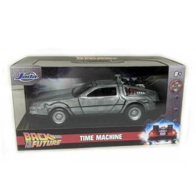 Jada Toys 32185 1:32 Back to the Future I Time Machine DeLorean DMC - Silver