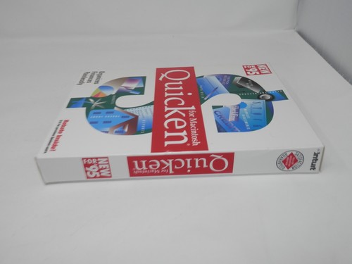 Quicken for Macintosh Version 5 New for 95 • 3.5" Floppy Big Box Software Intuit - Picture 15 of 16