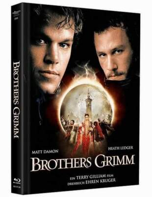 ''BROTHERS GRIMM'' - Terry Gilliam Fantasy - Matt Damon - BLU RAY + DVD MEDIABOOK