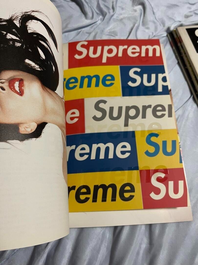 SUPREME Book Vol 1-6 Logo Sticker magazine catalog 2005 SUPREME Book Vol 1-6 Logo Sticker magazine catalog 2005