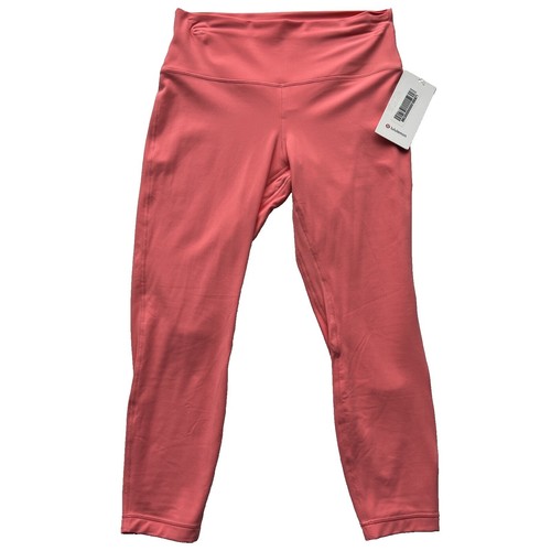 Lululemon Align High Rise 25” Dotted Magnolia Pink Multi Size 8
