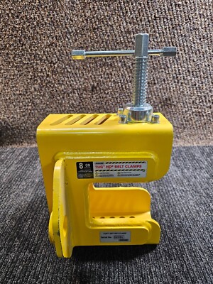 Flexco Replacement Clamp End TUG  HD 8Ton Load Capacity, Yellow Steel