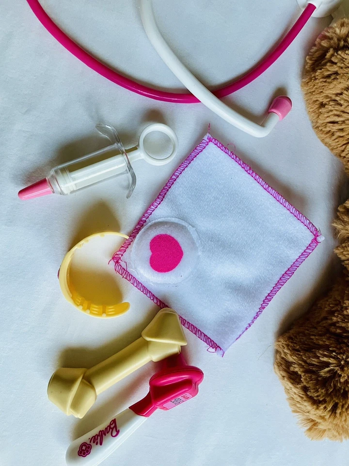 Mattel Barbie 2011 Hug N Heal щенок собака работает нос светится чихание свистит мягкий - Изображение 4 из 4