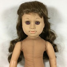 Byron Doll Wigs Style: B-30 Multistyle Light Brown Doll Wig Hair Cut Size 11"