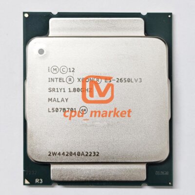 Intel Xeon E5-2650L v3 1.8GHz 30MB 9.6GT/s 12 Cores SR1Y1 LGA2011-3 Processor