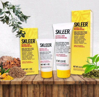 For Dermatitis,Eczema,Itchy Skin - Natural Gel - Tea Tree Oil - SKLEER Gel 