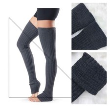 Women Socks Knitted Warm Long Over Knee Boot Stocking Yoga Hosiery