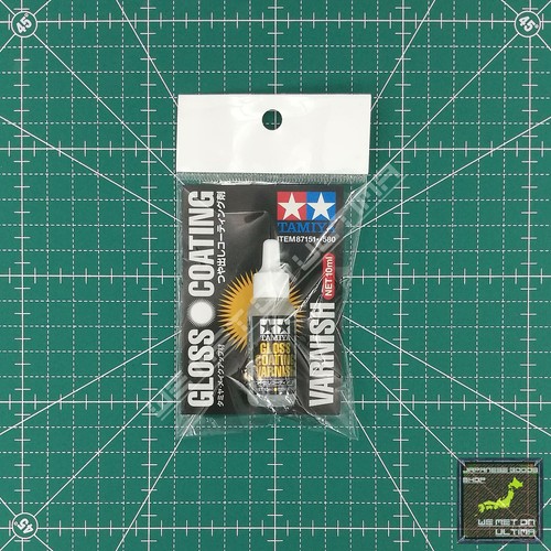 Tamiya Gloss Coating Varnish 10ml (Material Polish Coating) / TRACKED & COMBINED 4950344871513