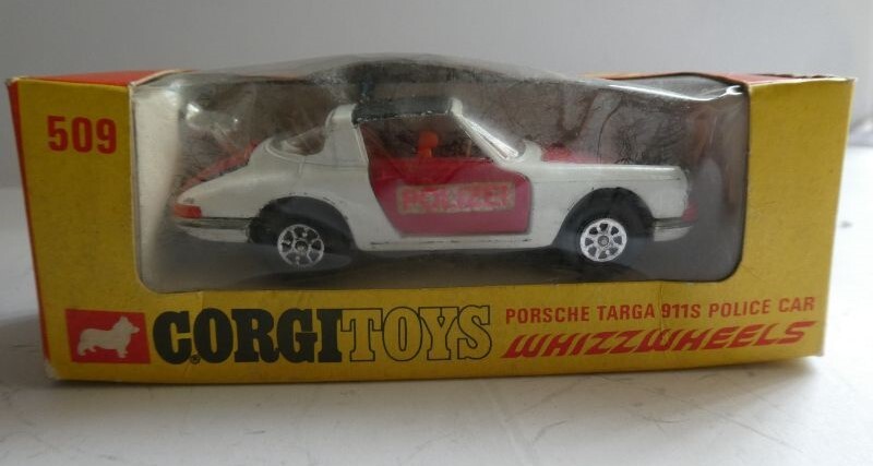 Modèle Réduit Corgi 1/43 Porsche 911 S Targa Police - Occasion, échelle 1:43, Vintage UK