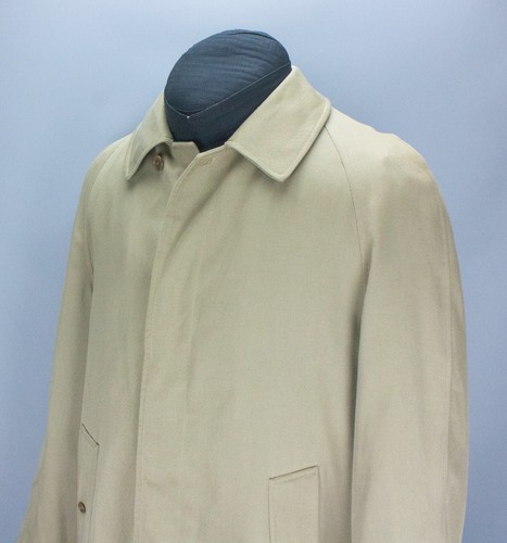 Vintage Burberry Prorsum Trench Coat Size 36S Beige Lined Raincoat Jacket - Picture 23 of 24