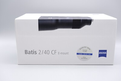 Zeiss Batis 40mm f/2 CF für Sony E-Mount Objektiv NEU MwSt ausw. - Vom Händler