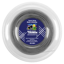 Weiss Cannon Silverstring Tennis Racket String - 1.20mm / 17 - Silver - 200m