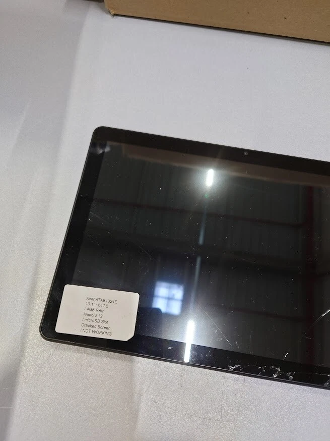Acer ATAB1024E Tablett 64GB, 10.1 ", für Teile, Nicht Aktiv - Bild 4 von 4