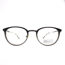 OTIS+GREY OG 7010 GUN Round Mens gray Eyeglasses Frames 49-21-140