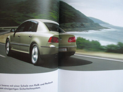 VW Phaeton V6 TDI +V6,V8,W12 +Preise Buch 1/2006 book Österreich Version