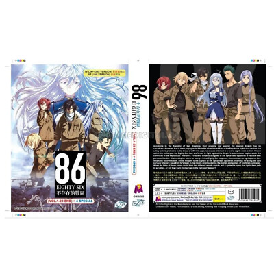ANIME DVD~ENGLISH DUBBED~86 Eighty Six (1-23End+4 Special) All