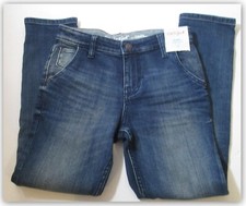 Cat Jack Girls Skinny Jeans Size 12 Stretch Faded Medium Wash total flex