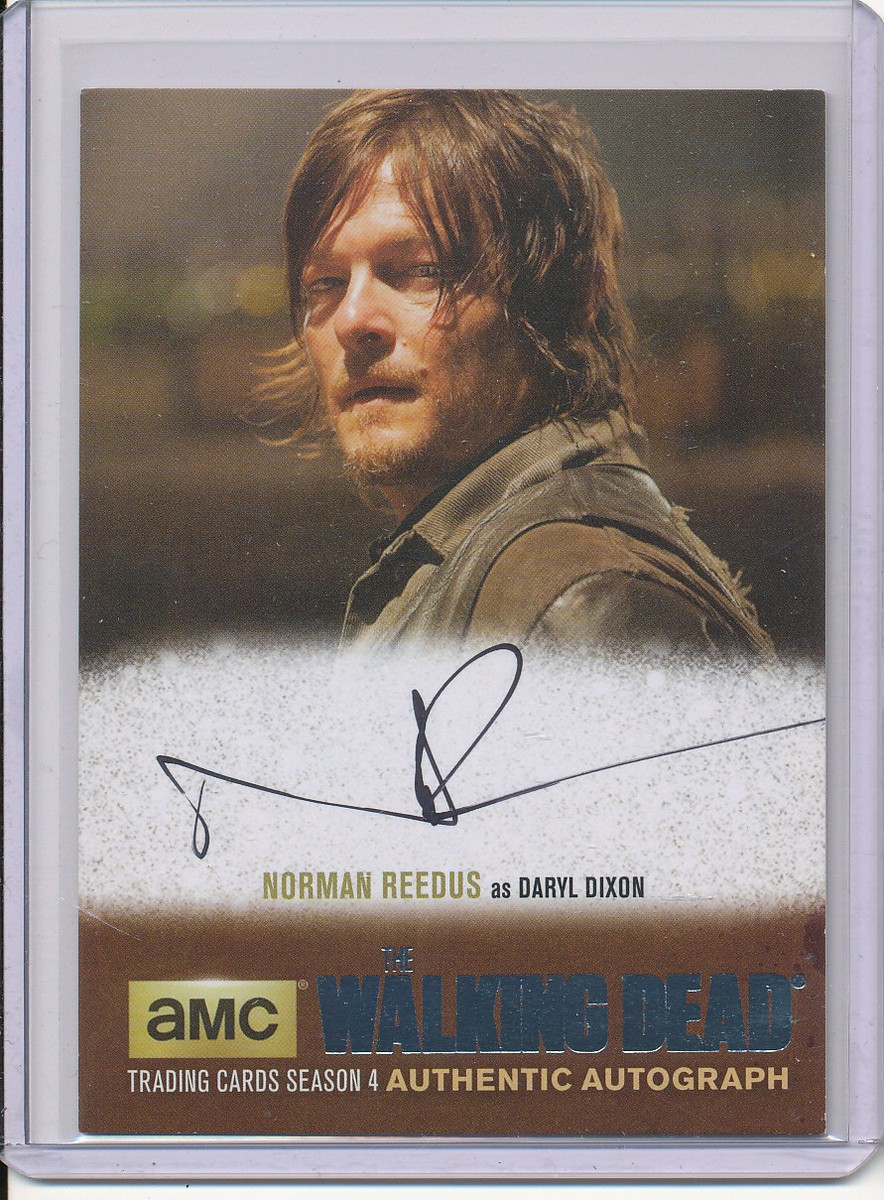 Norman Reedus as Daryl Dixon on The Walking Dead TV Series Autographed Photo #7 Norman Reedus as Daryl Dixon on The Walking Dead TV Series Autographed Photo #7