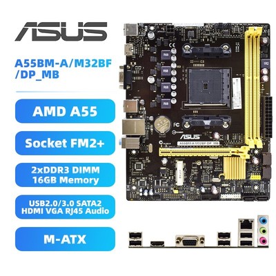ASUS A55BM-A/USB3 A6-7400K FM2+ ASUS A55BM-A/USB3 A6-7400K FM2+